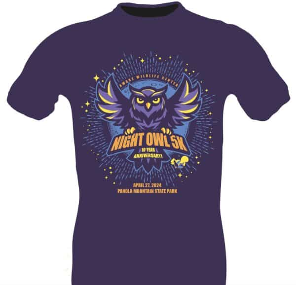 2024 night owl shirt logo