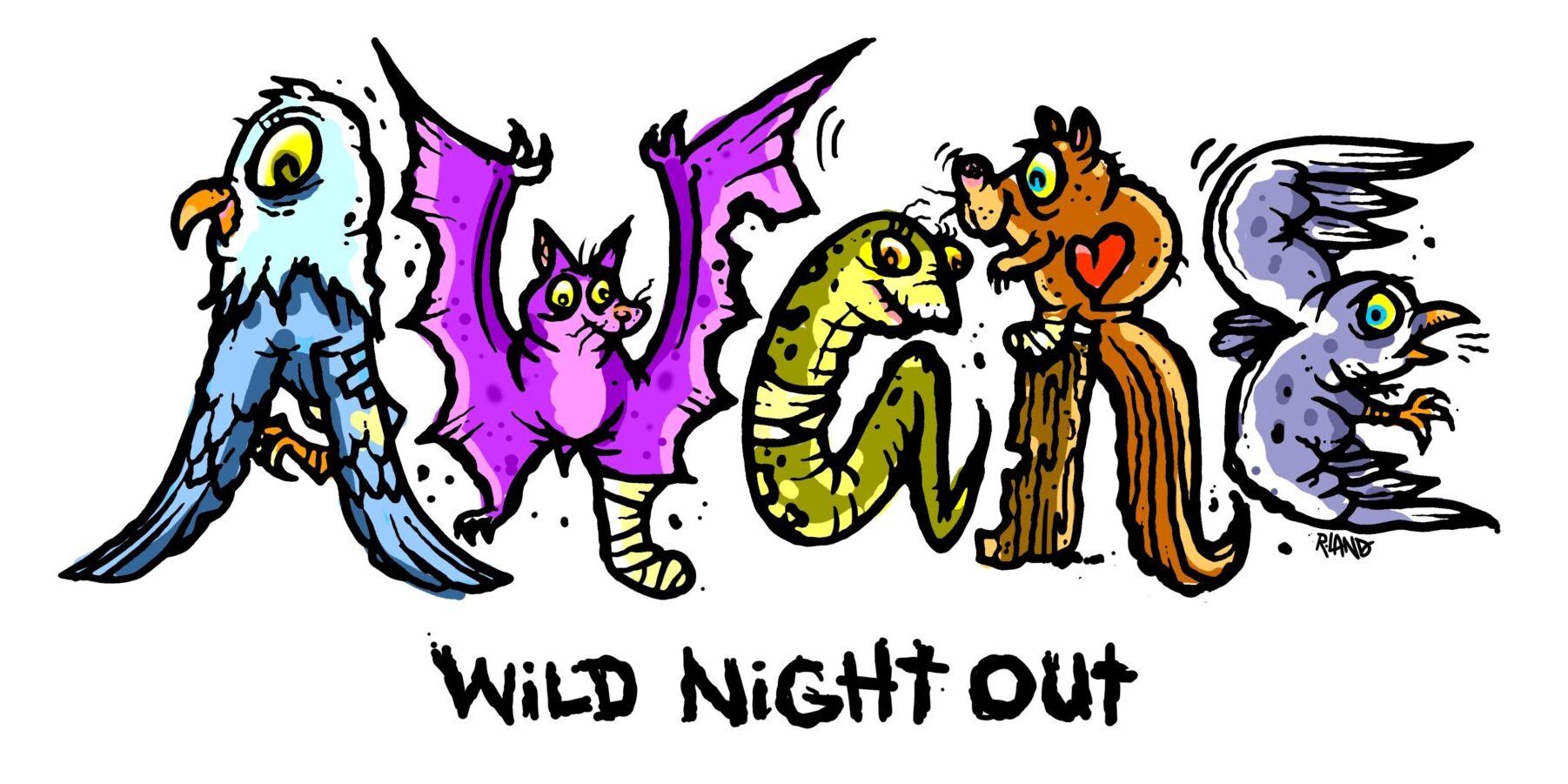 Wild Night Out logo by R Land
